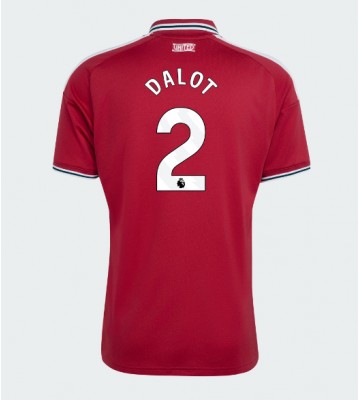 Manchester United Diogo Dalot #2 Hjemmebanetrøje 2026-27 Kortærmet Manchester United Diogo Dalot #2 Hjemmebanetrøje 2026-27 Kortærmet